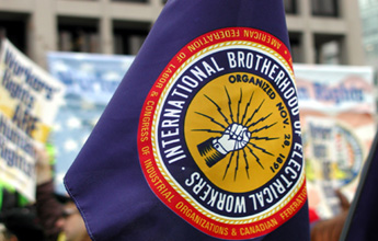 IBEW Flag