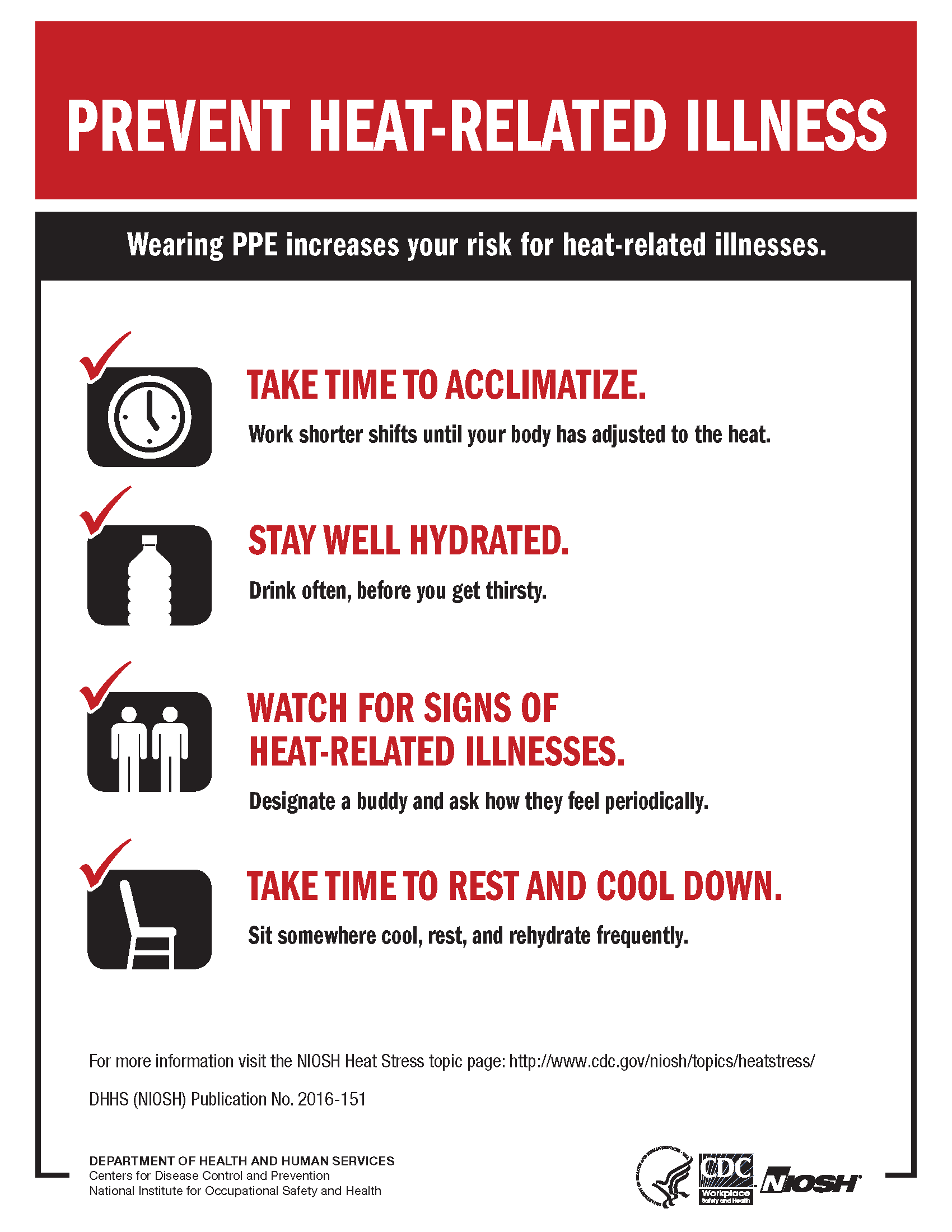 California Outdoor Heat Stress CAL-OSHA Safety Poster For Workplace ...