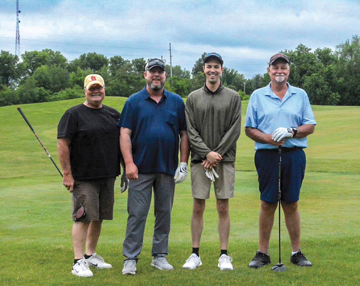 The winning team at Local 51’s annual golf scholarship outing.