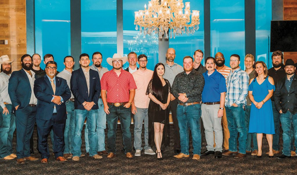 An increasing number of women are joining Oklahoma City Local 1141, and they’re excelling at the trade and taking on leadership roles. Brittany Aguallo, front row center in black, graduating with her brothers and another sister.