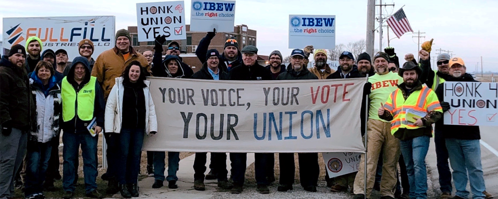 Commitment and persistence helped oppressed workers at an eastern Illinois manufacturing plant, pictured here before its 2024 purchase by Conagra, successfully organize with Danville Local 538 and ratify a first contract.