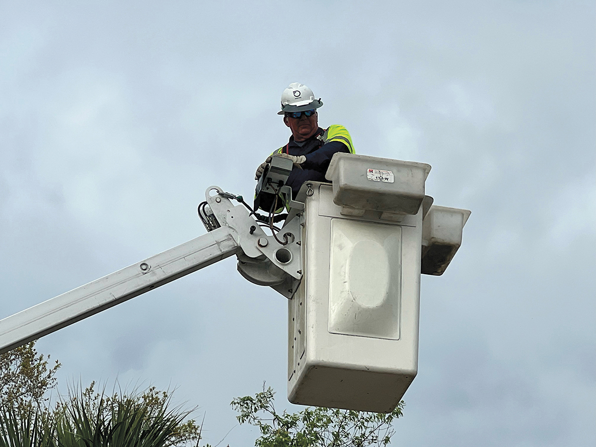 2024 Photo Contest Honorable Mention – Telecommunications: Josh Saladino, Tampa, Fla., Local 824