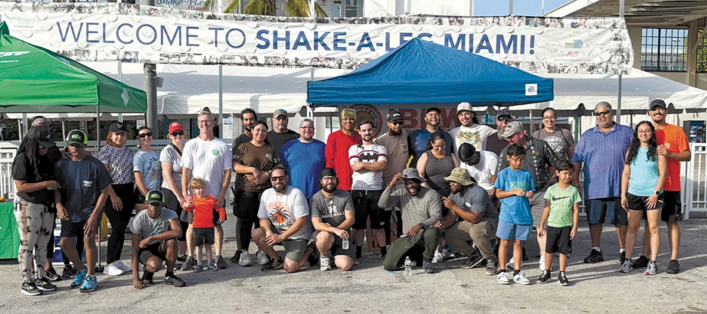 Local 349’s graduating apprenticeship class organized a charitable run/walk in partnership with Shake-a-Leg Miami.