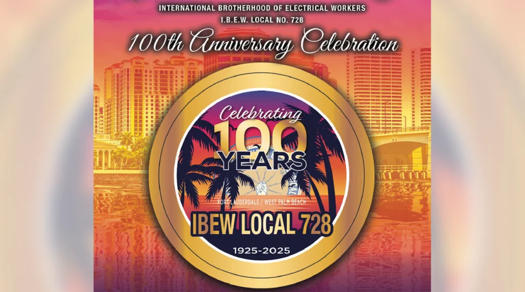 Happy centennial, Local 728!