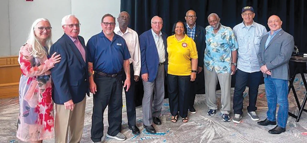 Local 3/Central Florida chapter retirees’ held a luncheon in Florida in March 2024 with Business Manager Chris Erikson.