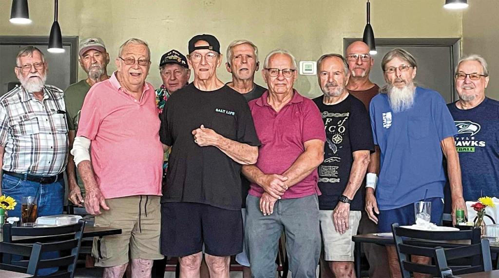 Local 915 Retirees’ West Chapter meets on the first Monday of each month, a great time spent each month with the Brotherhood.