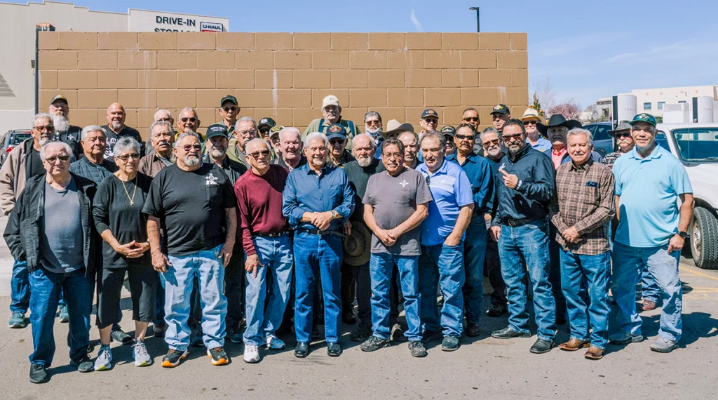 Local 611 retirees gathered for a luncheon held in Santa Fe.
